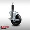 Service Caster 4'' SS Phenolic Swivel 1'' Expanding Stem Caster with Brake SCC-SSEX20S414-PHS-TLB-1 - alternate 3